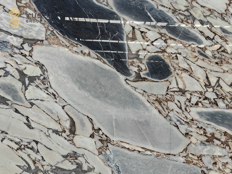 Yushi Group Chinese Bulgari marble slabs exterior and interior decoration natural stonefor Wall Decor and flooring