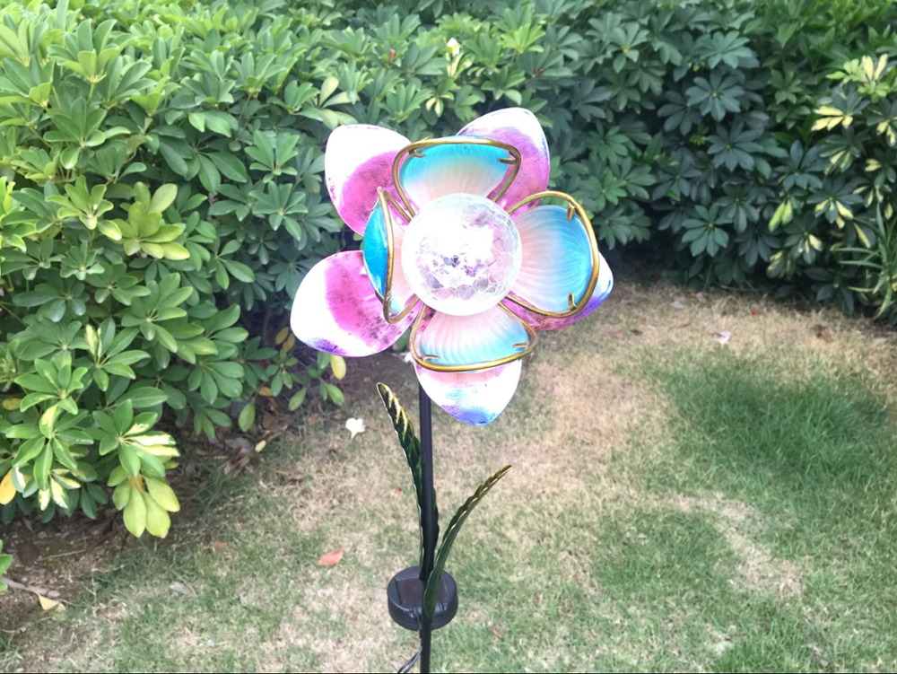 Outdoor Flower Patio Yard Lawn Decoration Garden Solar Light stake