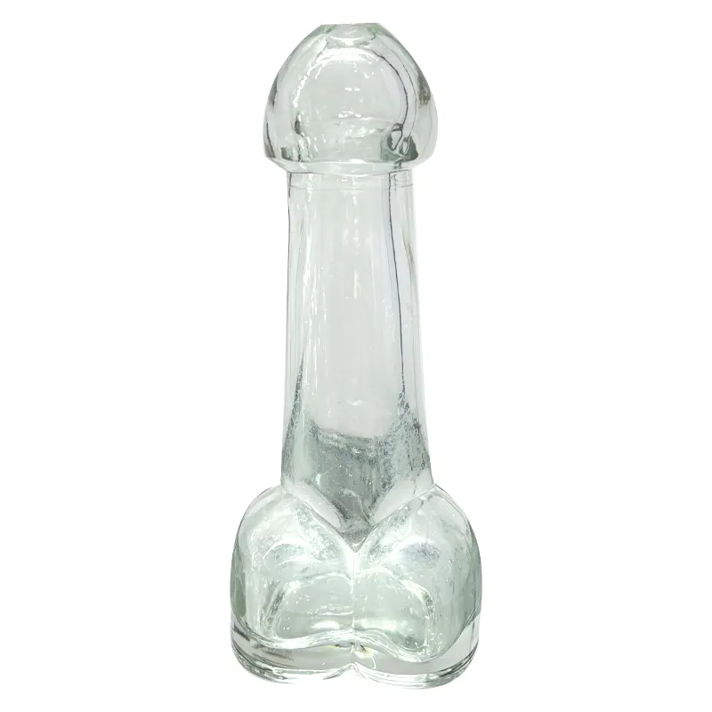 Custom Party Penis Shot Glasses Creative Design Glass Barware Adult Shot Glass Pennis Shape Shot Glass Bachelorette Penis Cups