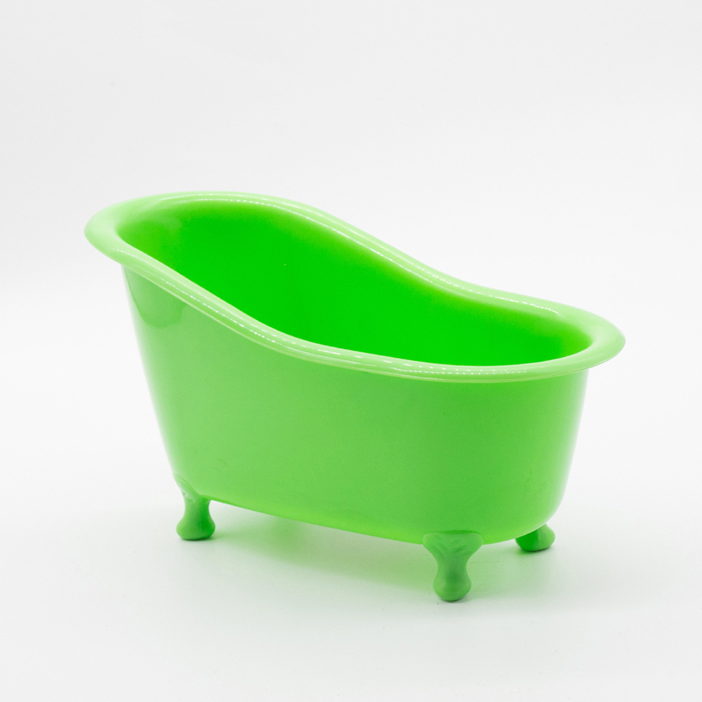 wholesale cute container high quality Special shape mini bath tub toys for babies plastic mini bathtub for display