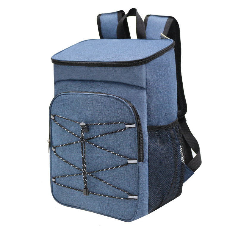 Custom PEVA Insulation Cooler Bag Food Delivery Backpack Beer Wine Food Drink Waterproof Rucksack Ice Pack Picnic Cooler  Bags