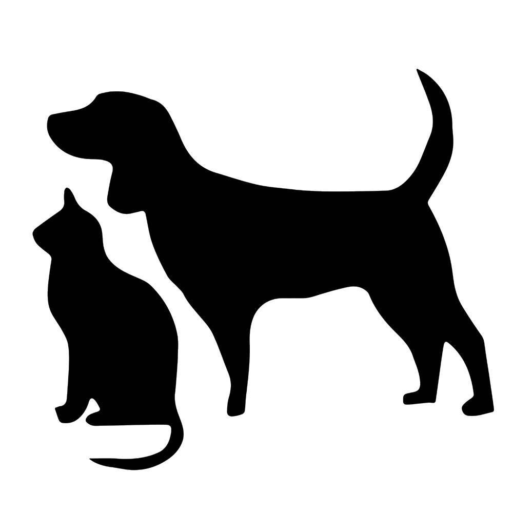 Lovely Dog Cat Car Sticker PVC Decal Stickers Waterproof Car Styling Pet Wrap Decals for Car Wall Home Glass Window Door