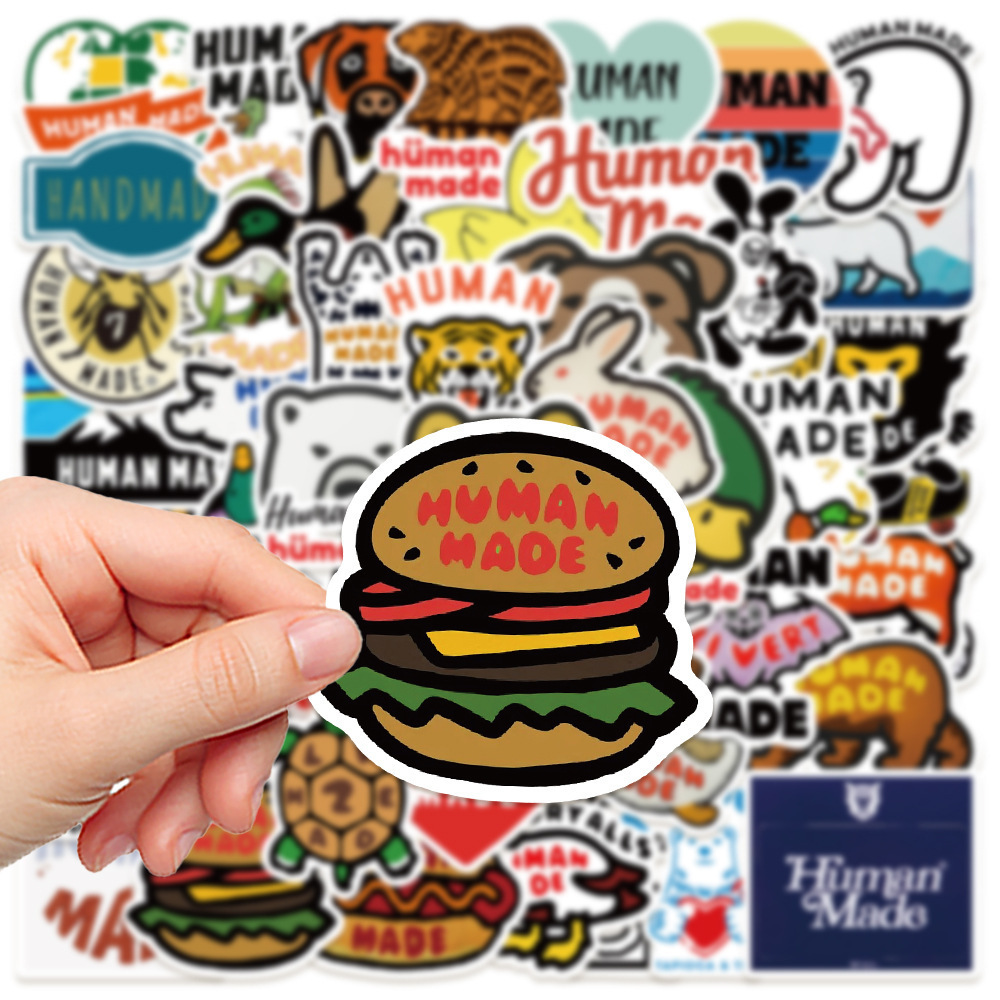 0 Pcs Cartoon Stickers Laptop Luggage Skateboard Water Cup Waterproof DecorationDie Cut  Label