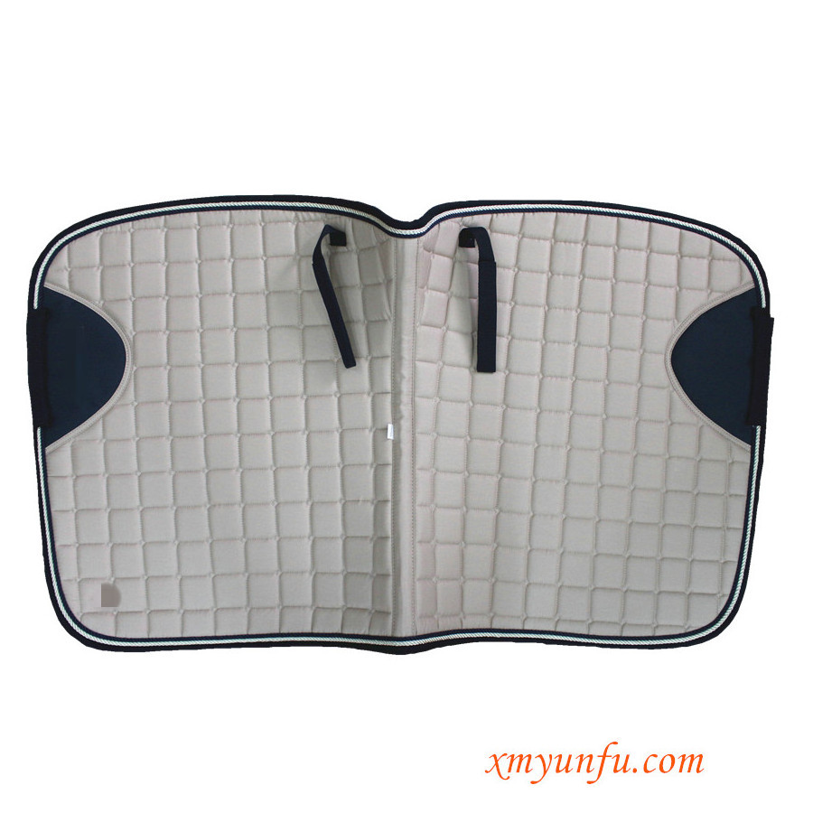 Waffle Fabric Eventing English Horse Saddle Pads