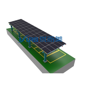 Carbon Steel Solar Carport Rack Mount Carports Ballasted Residential and Commercial Solar