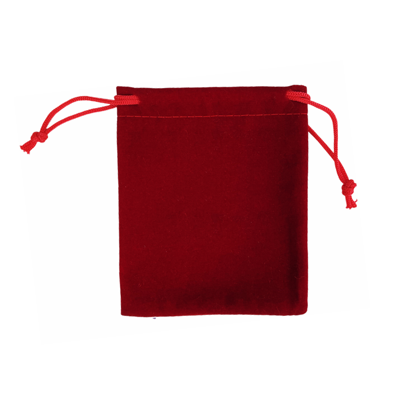 7X9Cm Small New Design Velvet Drawstring Perfume Bags Custom Cosmetics Packaging Pouch Drawstring Velvet Jewelry Bag