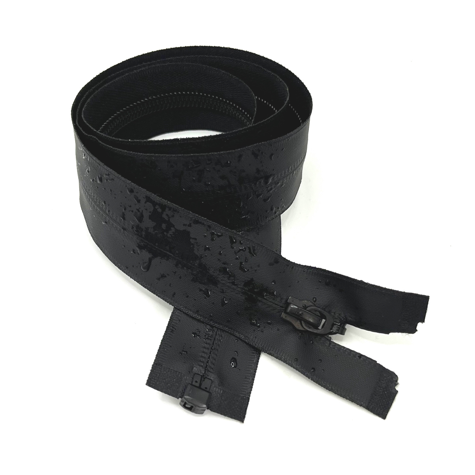 waterproof zipper custom-made 5# open-end Invisible nylon waterproof zipper Autolock Slider for Outdoor Bags Gatment