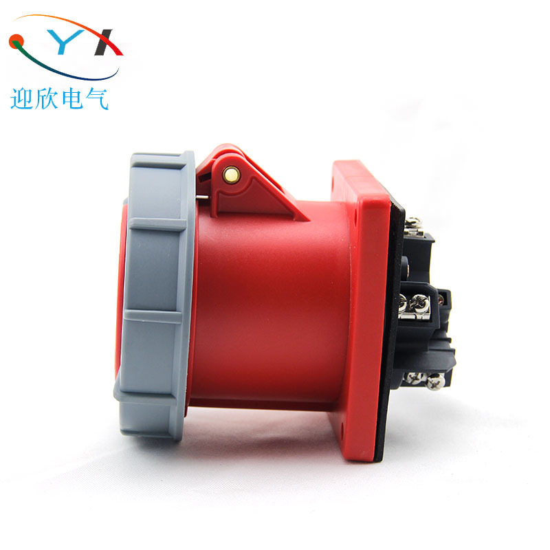 industrial socket 63a 125a waterproof industry plug and female industrial socket