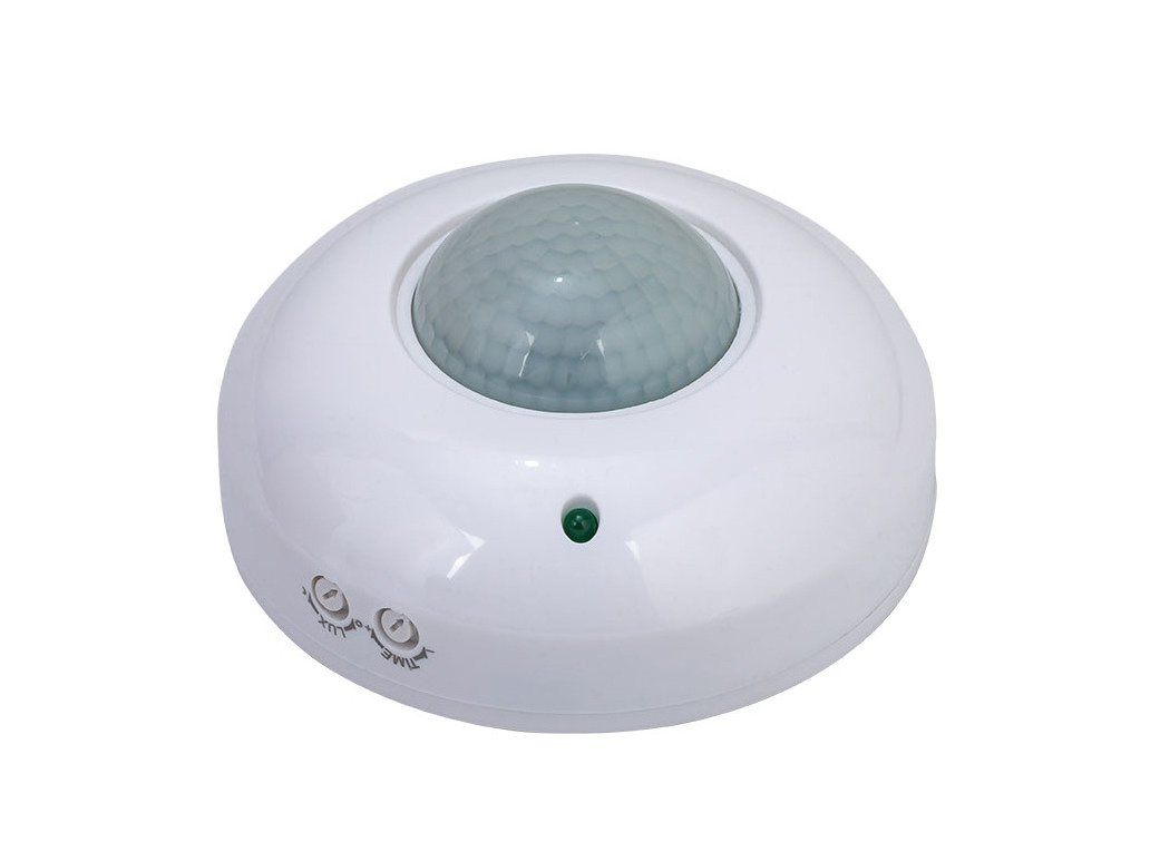 360 Degree Ceiling Mounted PIR Motion Sensor with Light Sensor