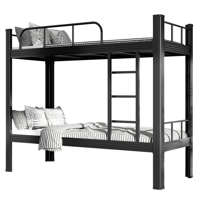 Durable Steel Fashion Capsule Bunk Bed Double Decker Space Bunk Bed With Curtain For Hotel Youth Hostel