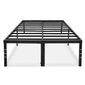 Company Queen Size Steel Double Bed 14 Inch Metal Platform Bed Frame Queen Bed Frame For Bedfrom