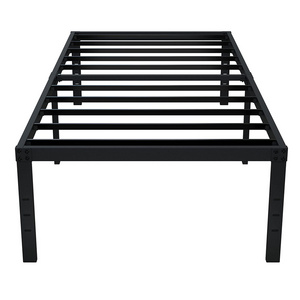 Factory Wholesale 14" / 18''Height Modern TWIN/FULL/QUEEN/KING High Platform Twin Size Bed Frame Contemporary Bed Frame