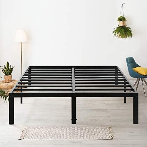 Free Sample Platform Cama Steel Iron Metal Bed/single Queen Metal Bed Frame