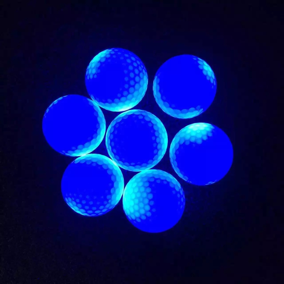 Night Sports Super Bright impact activated electronic Golf Balls Glowing in The Dark led impact activated led golf ball