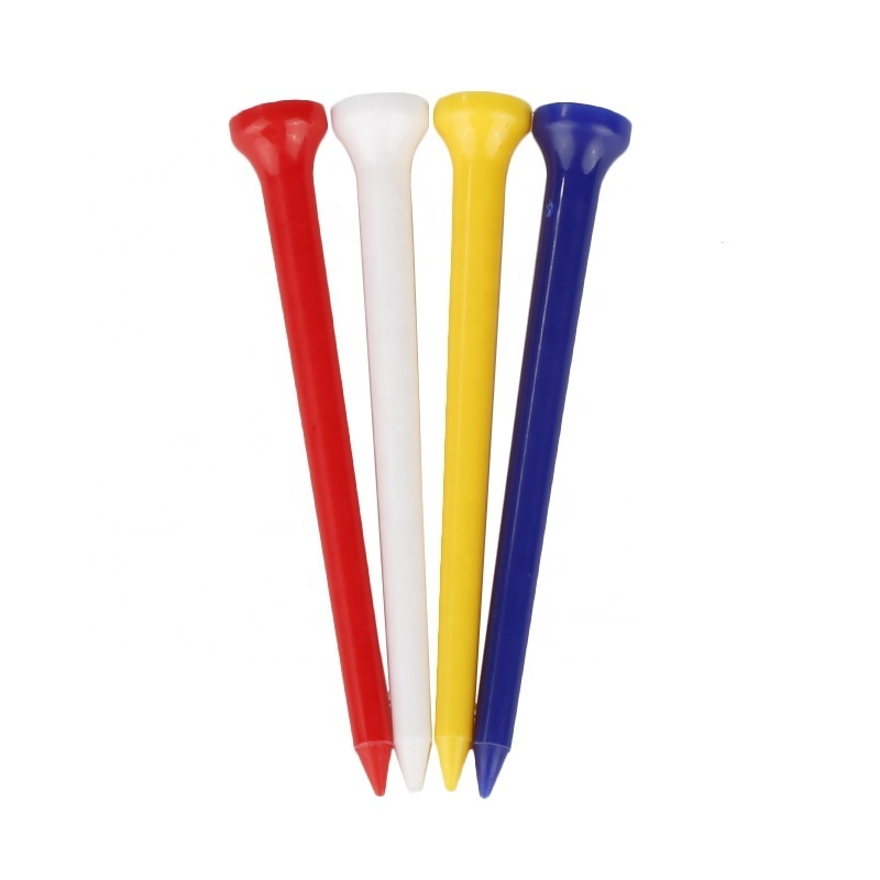 Custom 1 Color Imprint Pride Performance 2-8/1inch &2-3/4inch &3-1/4inch Plastic Bamboo Wooden Golf Tees