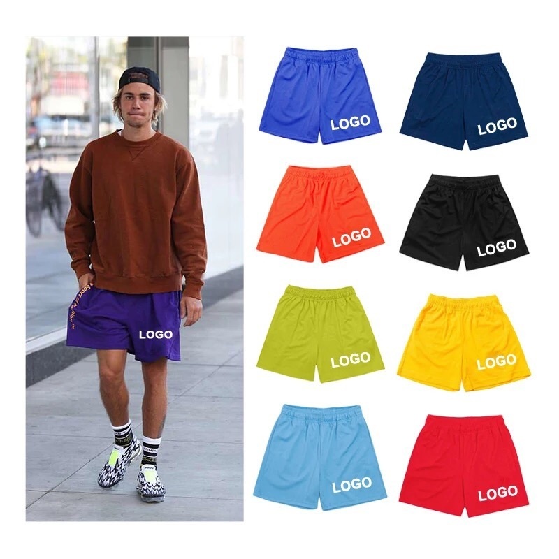 OEM  Double Layer Sublimation Plain Polyester Street Wear 5 Inch Inseam Plus Size Gym Blank Basketball Custom Mesh Men'S Shorts