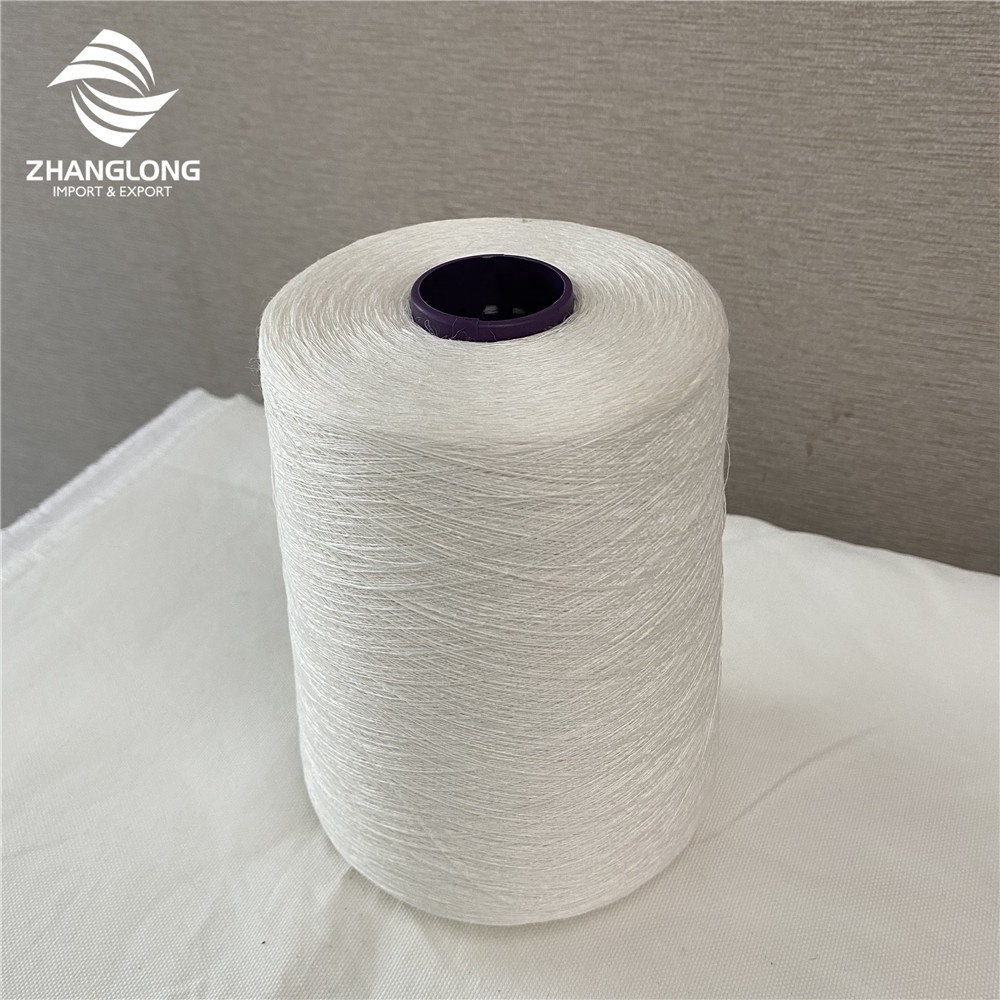 Raw white 40s/2 used for Sewing Thread TFO 100% Virgin Polyester Spun Yarn