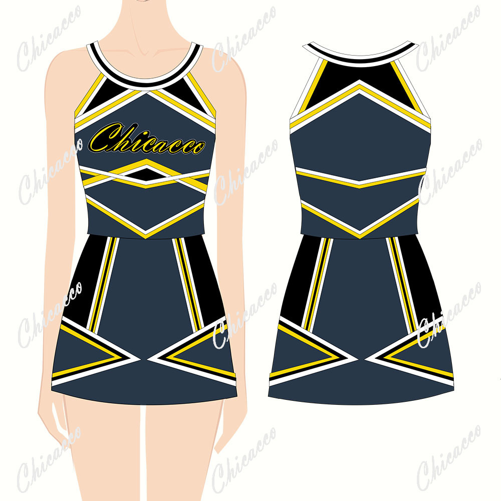 Custom color and logo red white black Cheerleading uniforms for cheerleading OEM spandex tracksuits