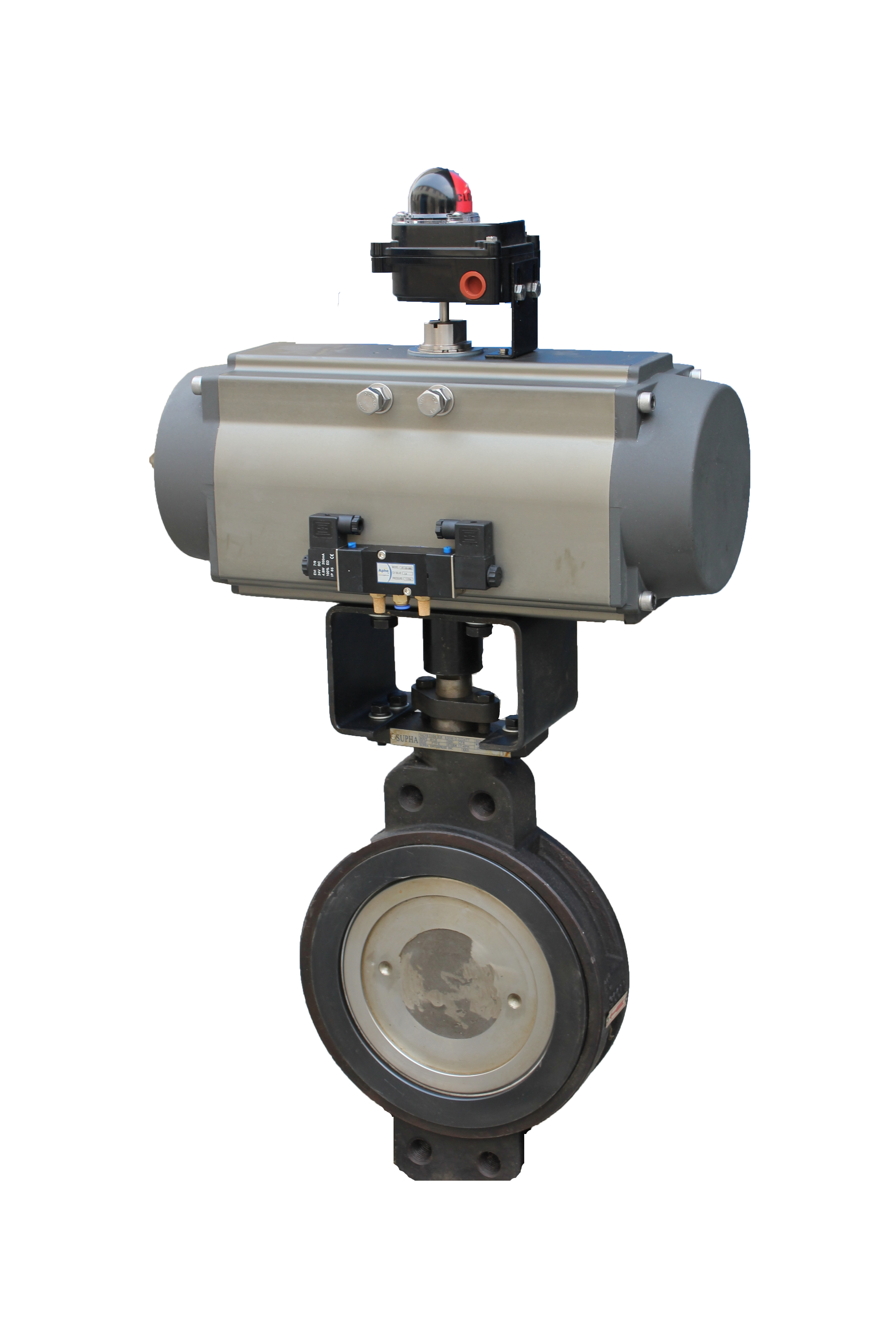 Diaphragm Regulator Back Pressure Solenoid Tiny Pneumatic Stainless Steel Epdm Flange Butterfly Valve