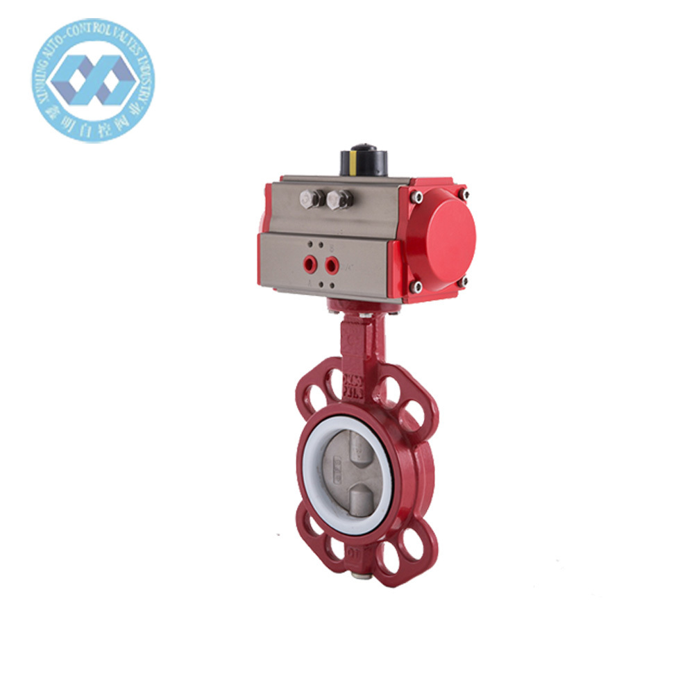 Cryogenic Emergency Shut-Off Mini Flange Pneumatic Jacketed Wcb Butterfly Valve