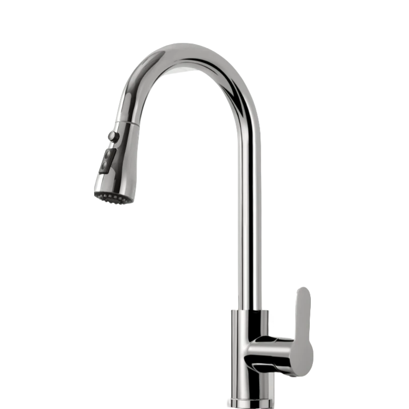 New stainless steel 304 water tap modern kichen kitchen taps brass pull out sprayer kitchen mixer sink faucets