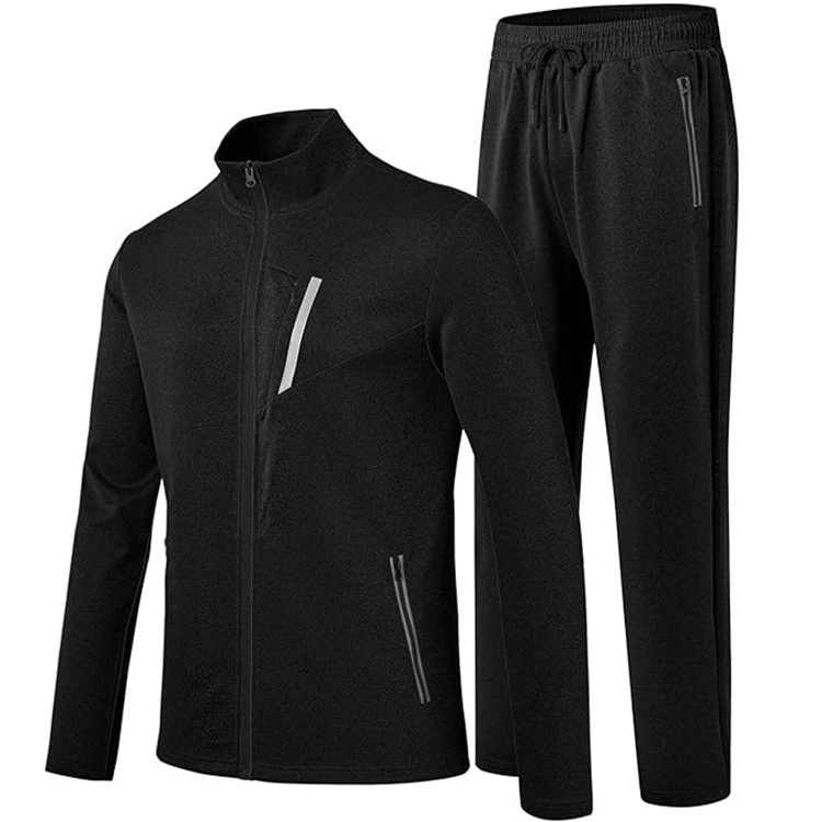 Men's Training Wear Tracksuits Sets Long Sleeve Running Sports Sweatsuit for Men 2 Piece Outfits