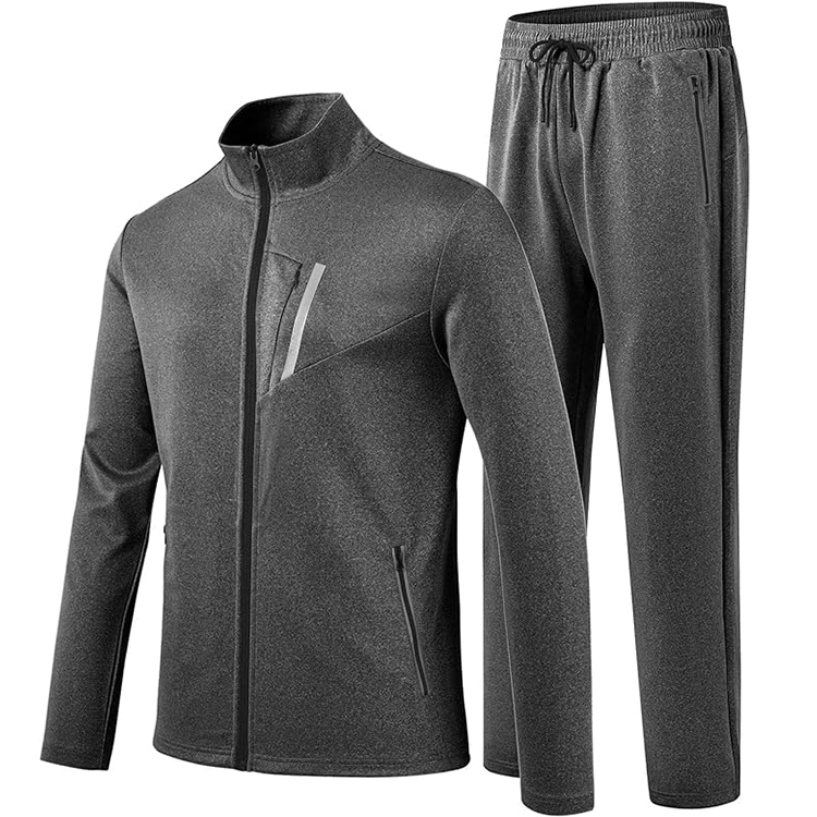 Men's Training Wear Tracksuits Sets Long Sleeve Running Sports Sweatsuit for Men 2 Piece Outfits