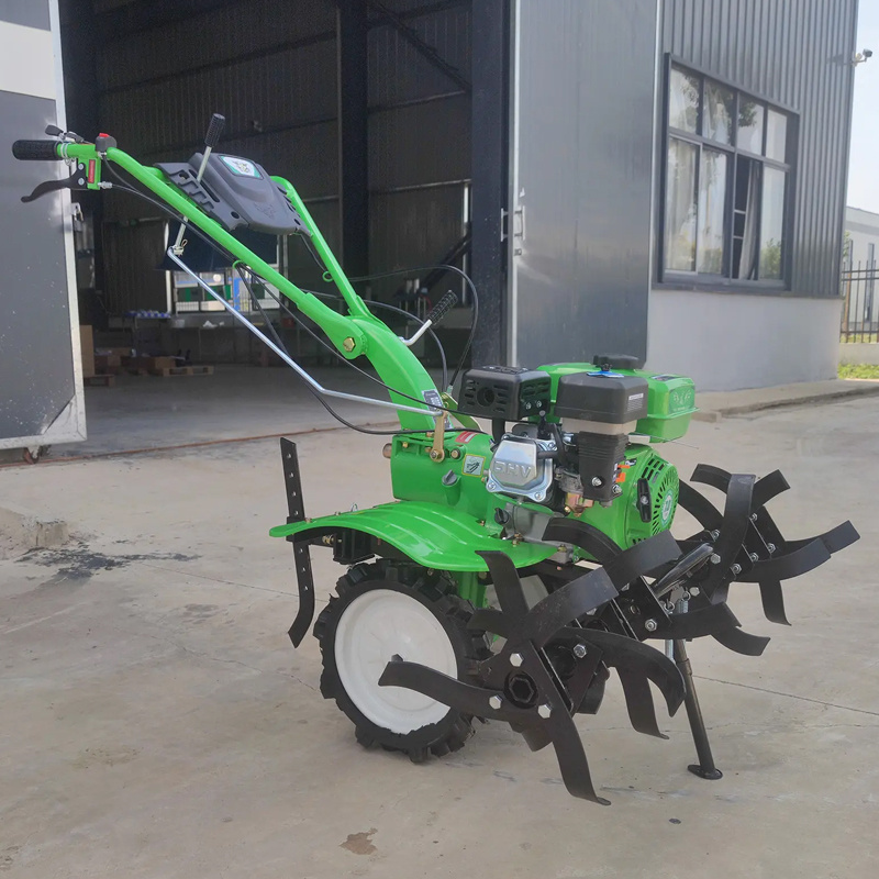 Factory Direct Supply Mini Rotary Ploughing Machine 7HP Weeder Small Plower Cultivator Farm Gasoline Tiller