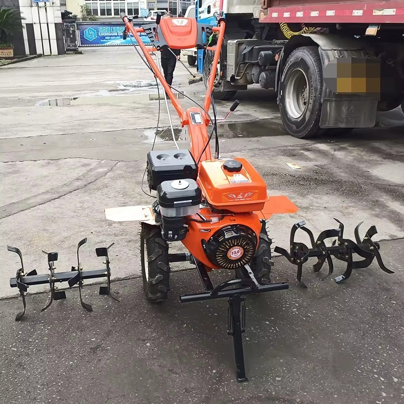 Multi-function diesel motor hand held agricultural weeder mini farming garden cultivator small power tiller