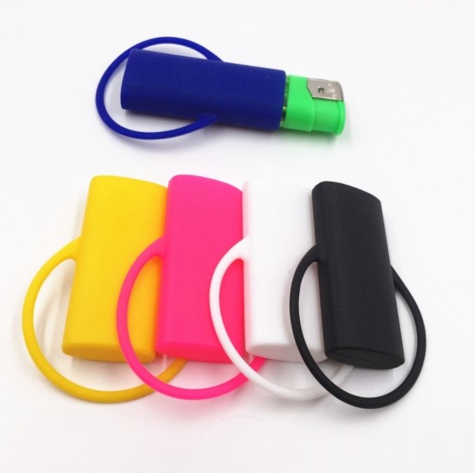 Smoking accessories customized logo silicone lighter cover Silicone Lighter Cover Manufacture