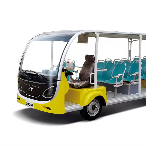 Deposit Lithium Battery Sightseeing Touring Car Golf golf Sightseeing Car 23 Seaters Electric Shuttle Bus