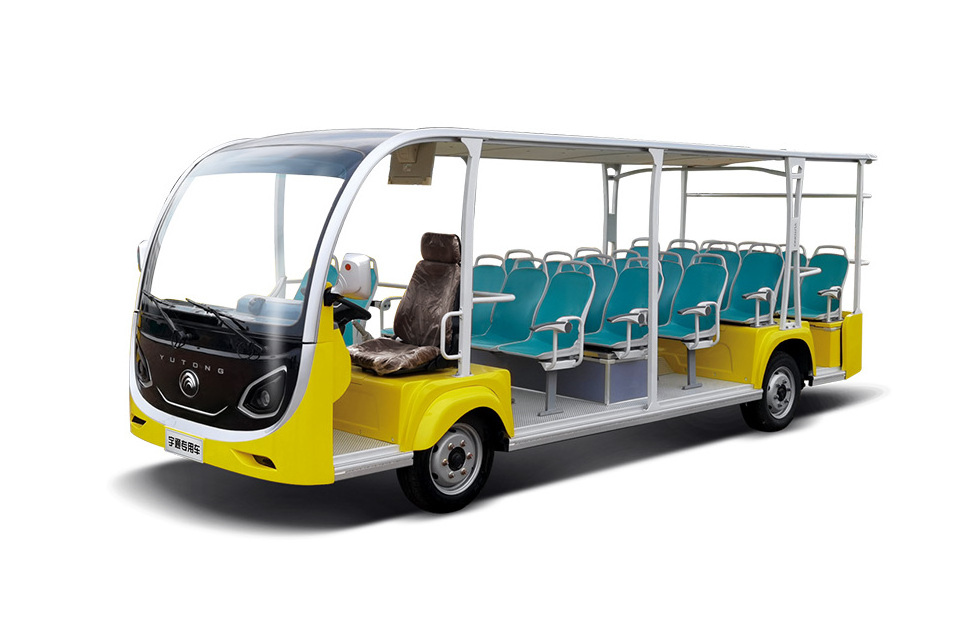 Deposit Lithium Battery Sightseeing Touring Car Golf golf Sightseeing Car 23 Seaters Electric Shuttle Bus