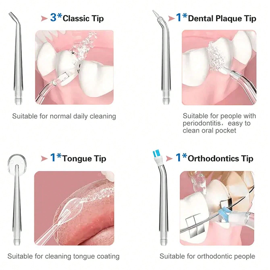 custom rechargeable oral irrigator teeth pick powerful waterflosser cordless water flossers for teeth