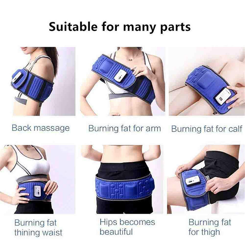 Electric Lose Weight Belly Vibrator Slimming Massage Belt For Abdominal Hand Leg Buttocks Muscle Slimming