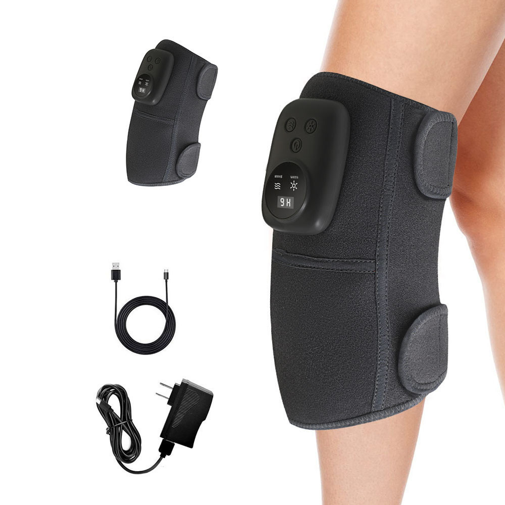 Factory Best Seller Shoulder Massager Heated Knee Brace Wrap Leg Massager Stress Relief knee heat massager