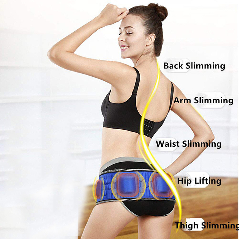 Electric Lose Weight Belly Vibrator Slimming Massage Belt For Abdominal Hand Leg Buttocks Muscle Slimming