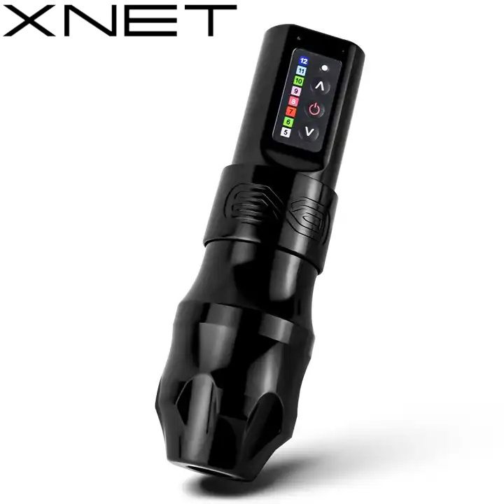 Free Shipping XNET EXO Tattoo Machine Professional Powerful Motor Wireless Rotary Tattoo Pen Machine for Artists Body Art