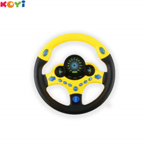 Hot Selling Toddler Sensory Toy Simulated Steering Wheel Toy Racing Car Steering Wheel With Light And Sound