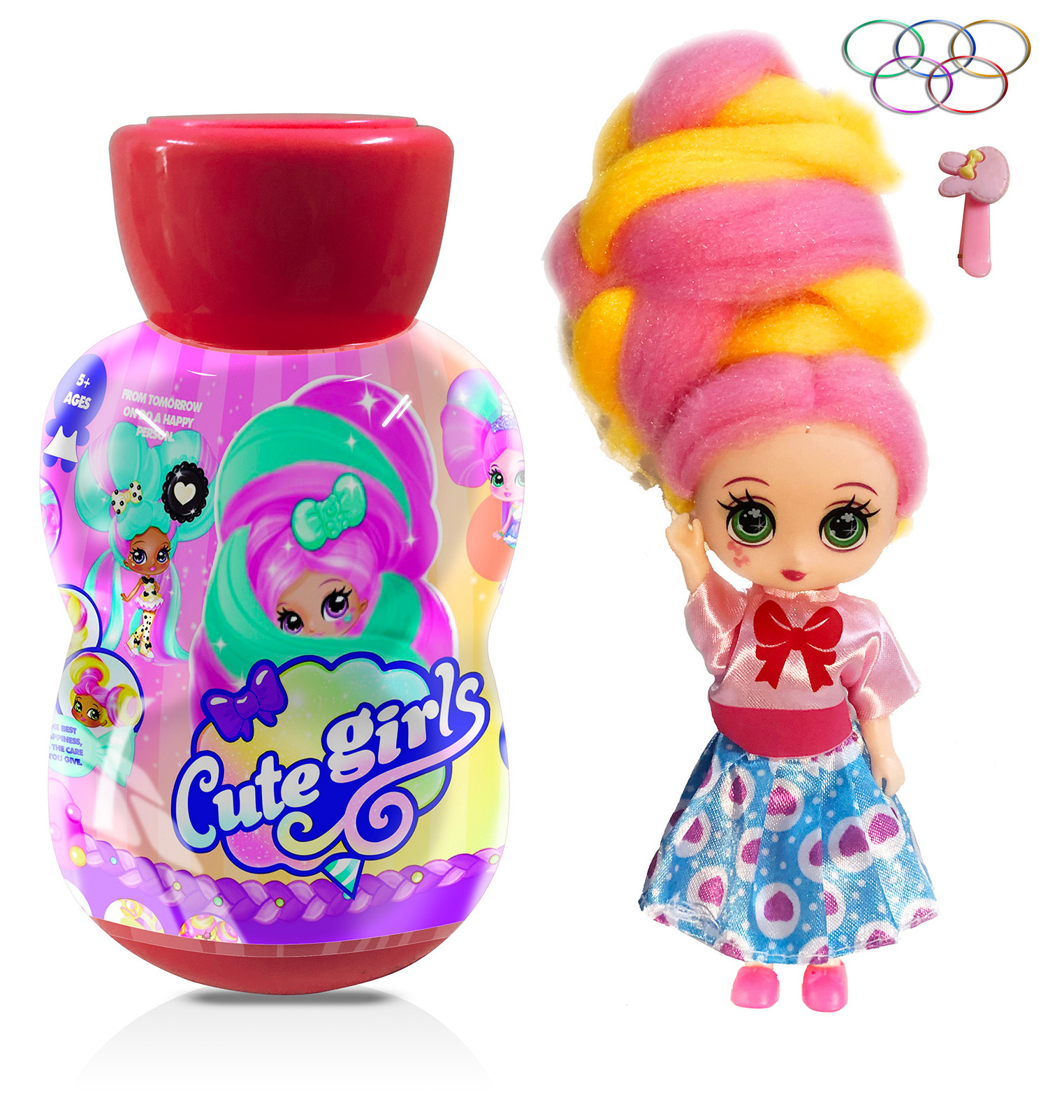 2023 Candy toy doll Sweet Treats Fun Kids Hobbies Toys Dolls Accessories Marshmallow Surprise Hairstyle egg surprise doll