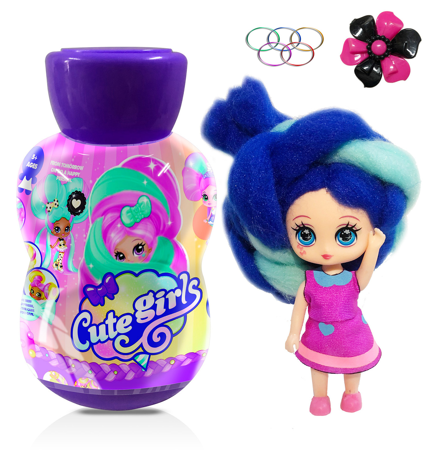 2023 Candy toy doll Sweet Treats Fun Kids Hobbies Toys Dolls Accessories Marshmallow Surprise Hairstyle egg surprise doll