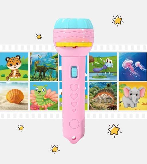 2023 Hot Sale Mini children Flashlight Projector toy Best gift for kids in bedroom