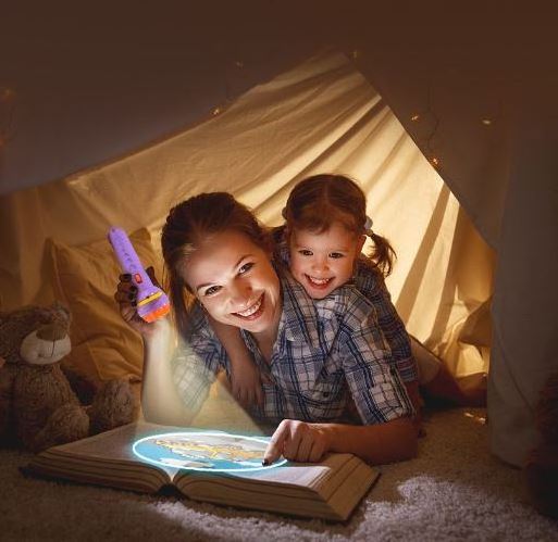 2023 Hot Sale Mini children Flashlight Projector toy Best gift for kids in bedroom