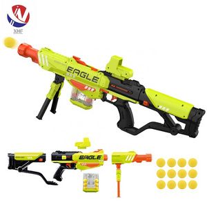 Boys Eva Toy Gun Shooting Soft Bullet Projectile Sniper Rifle bbs Guns Shooting Game Toy Air Power Foam Ball Gun Popper