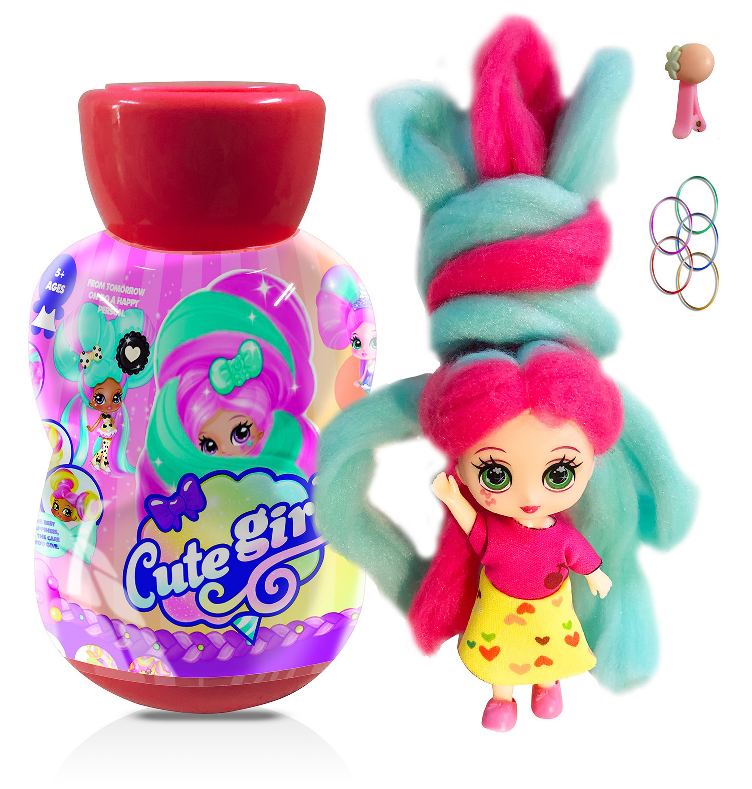 2023 Candy toy doll Sweet Treats Fun Kids Hobbies Toys Dolls Accessories Marshmallow Surprise Hairstyle egg surprise doll