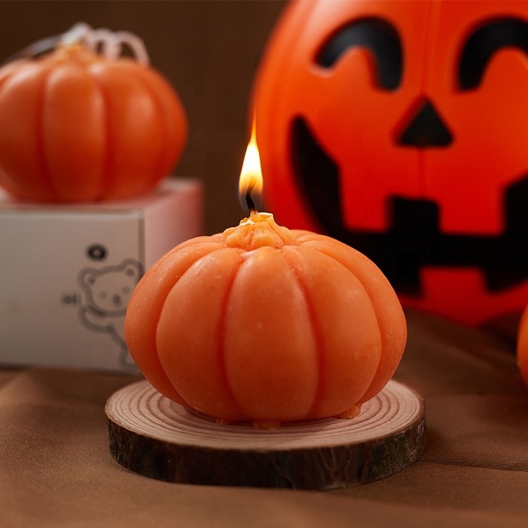 halloween candles decorations pumpkin bougies mini halloween pumpkin candles pumpkin