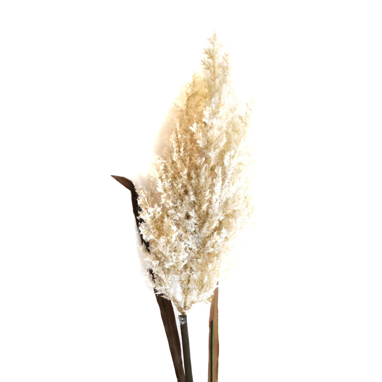 Hot Sale 110cm Pink White Artificial Pampas Grass Artificial Plants Decoration Faux Pampas Grass Vase