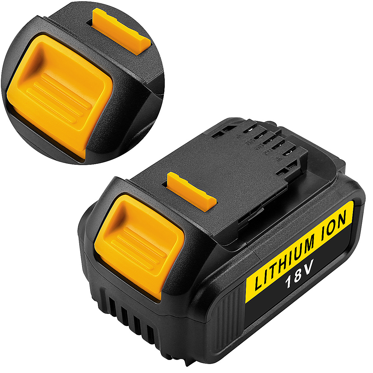 battery 18650 adapter dcb606  tools 14.4V battery case 24v max 20v 12V pack battery   drill  parts for dewalt 18V