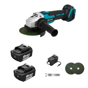 Portable 125mm Li-Ion Battery Cordless Grinder Wood Metal Cutting Machine Electric Mini Angle Grinder for Makita