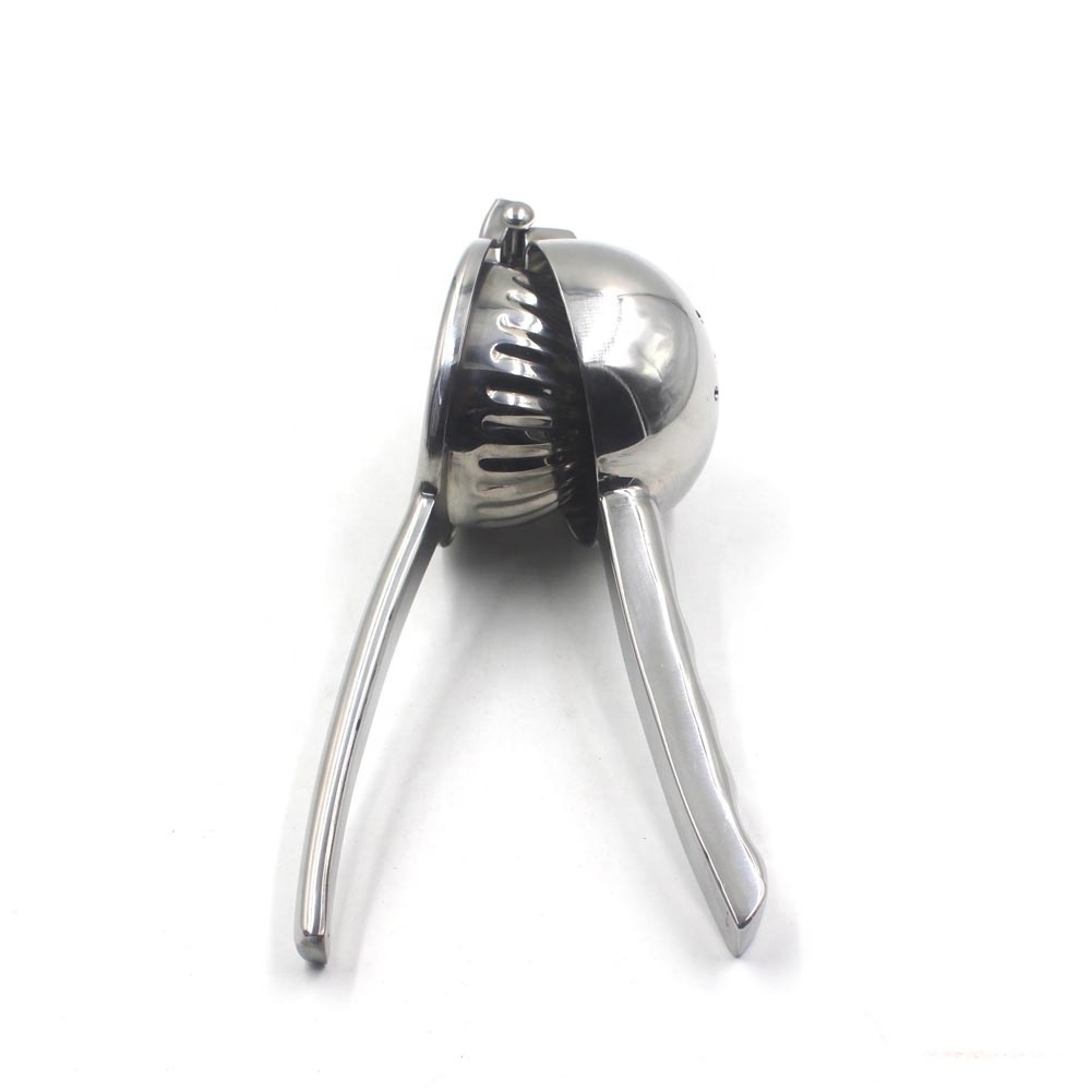 Heavy Duty Hand Held Lemon Squeezer Stainless Steel 304 Sturdy Manual Citrus Press Juicer