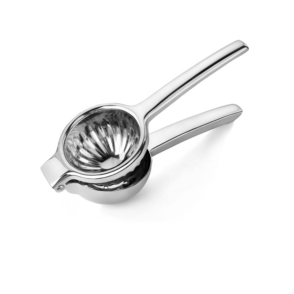 Heavy Duty Hand Held Lemon Squeezer Stainless Steel 304 Sturdy Manual Citrus Press Juicer